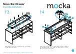 Предварительный просмотр 8 страницы Mocka Nava Six Drawer Assembly Instructions Manual