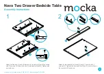 Предварительный просмотр 2 страницы Mocka Nava Assembly Instructions Manual