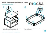 Предварительный просмотр 5 страницы Mocka Nava Assembly Instructions Manual