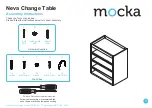 Mocka Neva Change Table Assembly Instructions предпросмотр