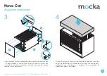 Предварительный просмотр 3 страницы Mocka Neva Cot Assembly Instructions