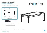 Mocka Noah Play Table Assembly Instructions предпросмотр