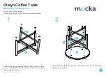 Предварительный просмотр 2 страницы Mocka Olwyn Assembly Instructions