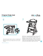 Preview for 6 page of Mocka Original Highchair Assembly Instructions Manual