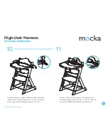 Preview for 8 page of Mocka Original Highchair Assembly Instructions Manual