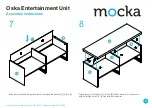 Preview for 5 page of Mocka Oska Entertainment Unit Assembly Instructions Manual