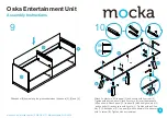 Preview for 6 page of Mocka Oska Entertainment Unit Assembly Instructions Manual