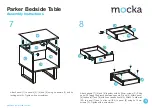 Предварительный просмотр 5 страницы Mocka Parker Bedside Table Assembly Instructions Manual