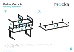 Предварительный просмотр 5 страницы Mocka Parker Console Assembly Instructions Manual