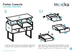 Предварительный просмотр 6 страницы Mocka Parker Console Assembly Instructions Manual