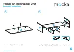 Предварительный просмотр 4 страницы Mocka Parker Entertainment Unit Assembly Instructions Manual