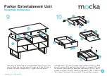 Предварительный просмотр 6 страницы Mocka Parker Entertainment Unit Assembly Instructions Manual