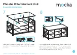 Предварительный просмотр 5 страницы Mocka Phoebe Entertainment Unit Assembly Instructions