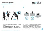 Предварительный просмотр 3 страницы Mocka Rayne Assembly Instructions Manual