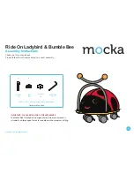 Mocka Ride On Ladybird & Bumble Bee Assembly Instructions предпросмотр