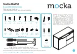 Предварительный просмотр 1 страницы Mocka Sadie Buffet Assembly Instructions Manual