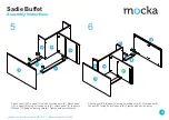 Предварительный просмотр 4 страницы Mocka Sadie Buffet Assembly Instructions Manual