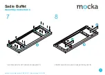 Предварительный просмотр 5 страницы Mocka Sadie Buffet Assembly Instructions Manual