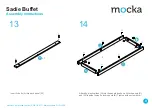 Предварительный просмотр 8 страницы Mocka Sadie Buffet Assembly Instructions Manual