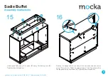 Предварительный просмотр 9 страницы Mocka Sadie Buffet Assembly Instructions Manual