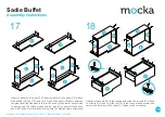 Предварительный просмотр 10 страницы Mocka Sadie Buffet Assembly Instructions Manual