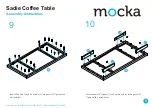 Предварительный просмотр 6 страницы Mocka Sadie Coffee Table Assembly Instructions Manual