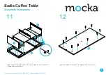 Предварительный просмотр 7 страницы Mocka Sadie Coffee Table Assembly Instructions Manual