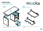 Preview for 11 page of Mocka Sadie Desk Assembly Instructions Manual