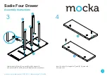 Предварительный просмотр 3 страницы Mocka Sadie Four Drawer Assembly Instructions Manual