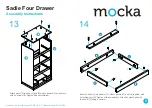 Предварительный просмотр 8 страницы Mocka Sadie Four Drawer Assembly Instructions Manual