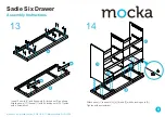 Preview for 8 page of Mocka Sadie Six Drawer Assembly Instructions Manual