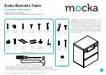 Предварительный просмотр 1 страницы Mocka Sadie Assembly Instructions Manual