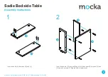 Предварительный просмотр 2 страницы Mocka Sadie Assembly Instructions Manual