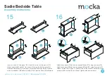 Предварительный просмотр 9 страницы Mocka Sadie Assembly Instructions Manual