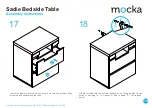 Предварительный просмотр 10 страницы Mocka Sadie Assembly Instructions Manual