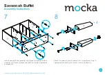 Предварительный просмотр 6 страницы Mocka Savannah Buffet Assembly Instructions Manual