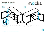 Предварительный просмотр 9 страницы Mocka Savannah Buffet Assembly Instructions Manual