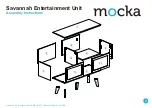 Предварительный просмотр 2 страницы Mocka Savannah Entertainment Unit Assembly Instructions Manual