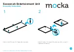 Предварительный просмотр 3 страницы Mocka Savannah Entertainment Unit Assembly Instructions Manual