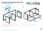 Предварительный просмотр 4 страницы Mocka Savannah Entertainment Unit Assembly Instructions Manual