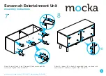 Предварительный просмотр 6 страницы Mocka Savannah Entertainment Unit Assembly Instructions Manual