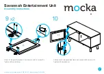 Предварительный просмотр 7 страницы Mocka Savannah Entertainment Unit Assembly Instructions Manual