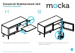 Предварительный просмотр 8 страницы Mocka Savannah Entertainment Unit Assembly Instructions Manual