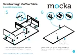 Предварительный просмотр 4 страницы Mocka Scarborough Coffee Table Assembly Instructions Manual