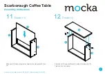 Предварительный просмотр 7 страницы Mocka Scarborough Coffee Table Assembly Instructions Manual