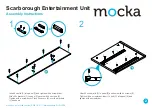 Предварительный просмотр 2 страницы Mocka Scarborough Entertainment Unit Assembly Instructions Manual