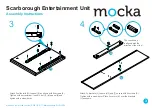 Предварительный просмотр 3 страницы Mocka Scarborough Entertainment Unit Assembly Instructions Manual