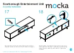 Предварительный просмотр 10 страницы Mocka Scarborough Entertainment Unit Assembly Instructions Manual