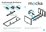 Предварительный просмотр 4 страницы Mocka Scarborough Six Drawer Assembly Instructions Manual