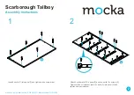 Предварительный просмотр 2 страницы Mocka Scarborough Tallboy Assembly Instructions Manual